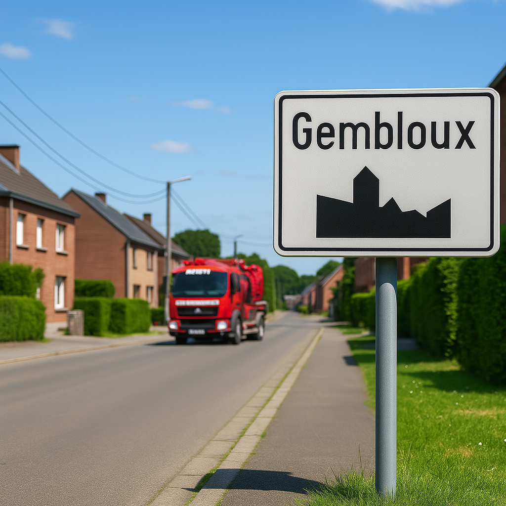 entreprise débouchage canalisations Gembloux