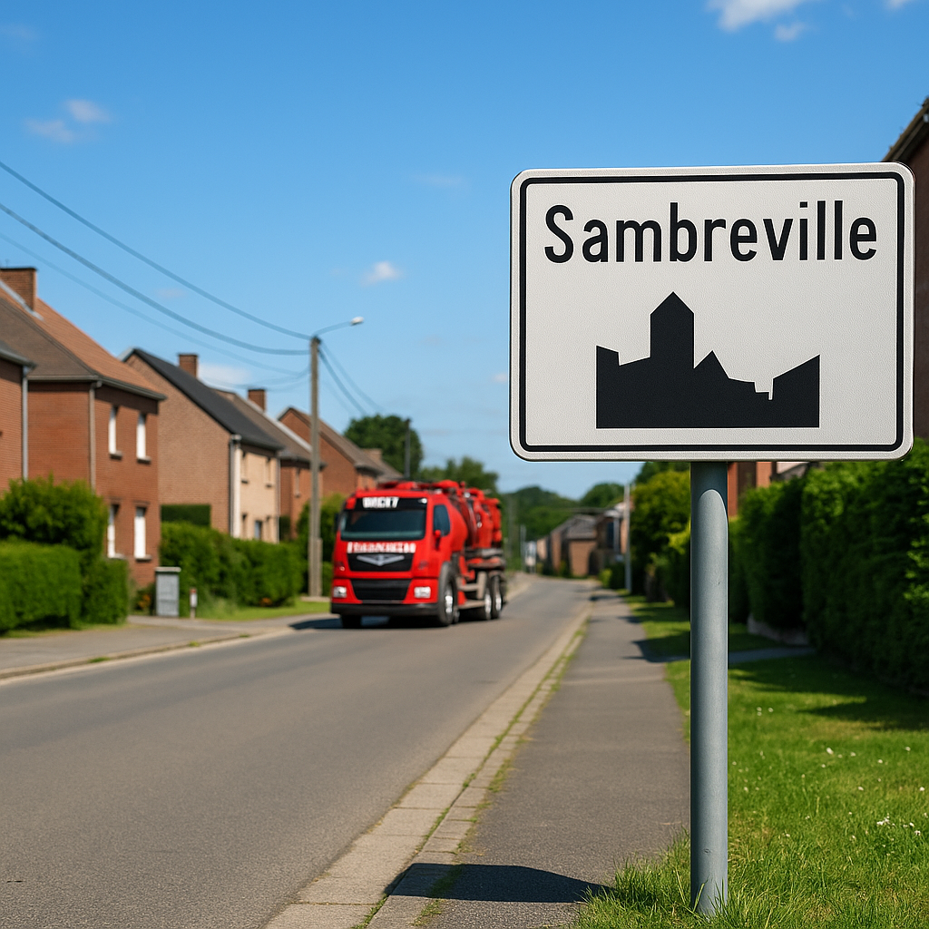 entrprise débouchage canalisations sambreville